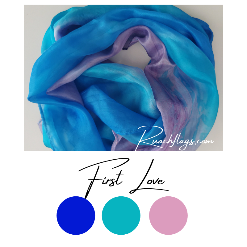 First Love Wearable Silk Scarf - Image 2