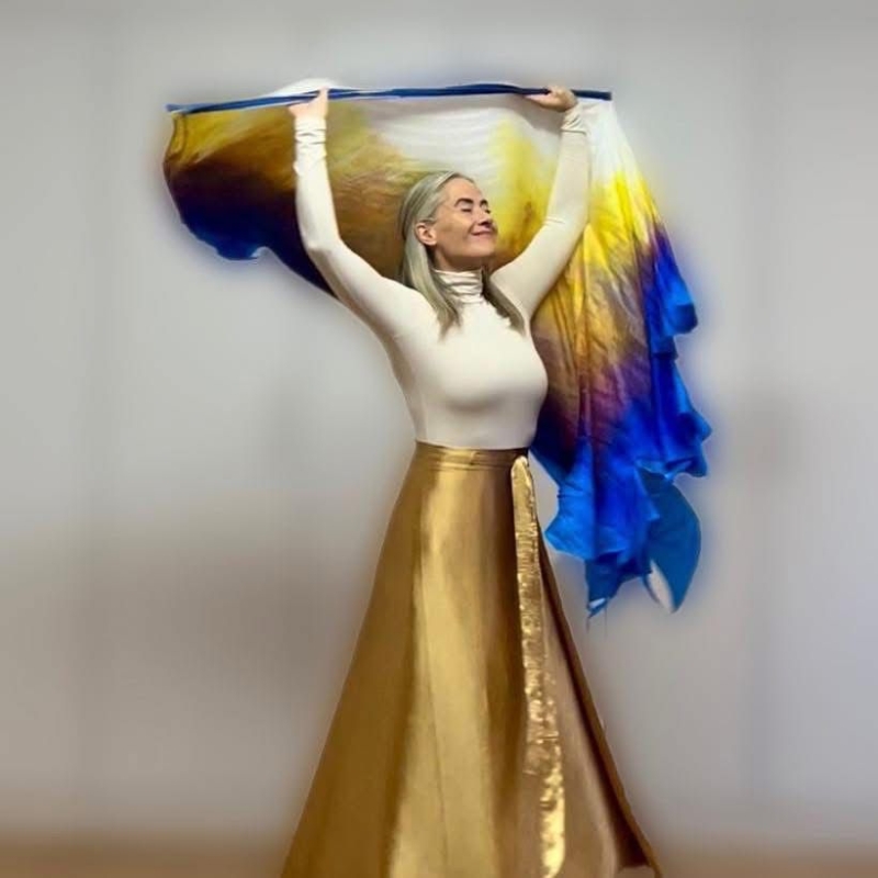 Silk Semi-Circle Flags | Divine Revelation - Image 3