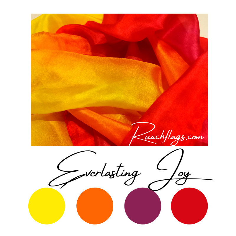 Everlasting Joy Wearable Silk Scarf - Image 4