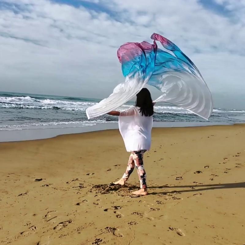 Silk Banner Flags | Dancing on the waves - Image 3