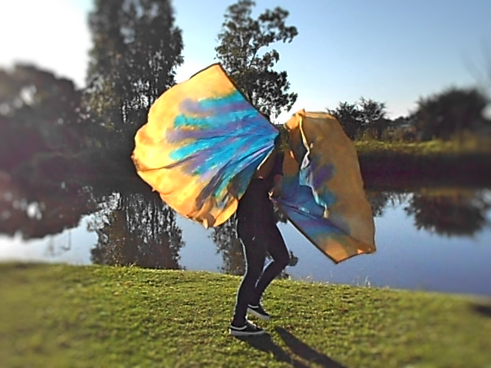 Silk Swing Flags | Gracefully Broken