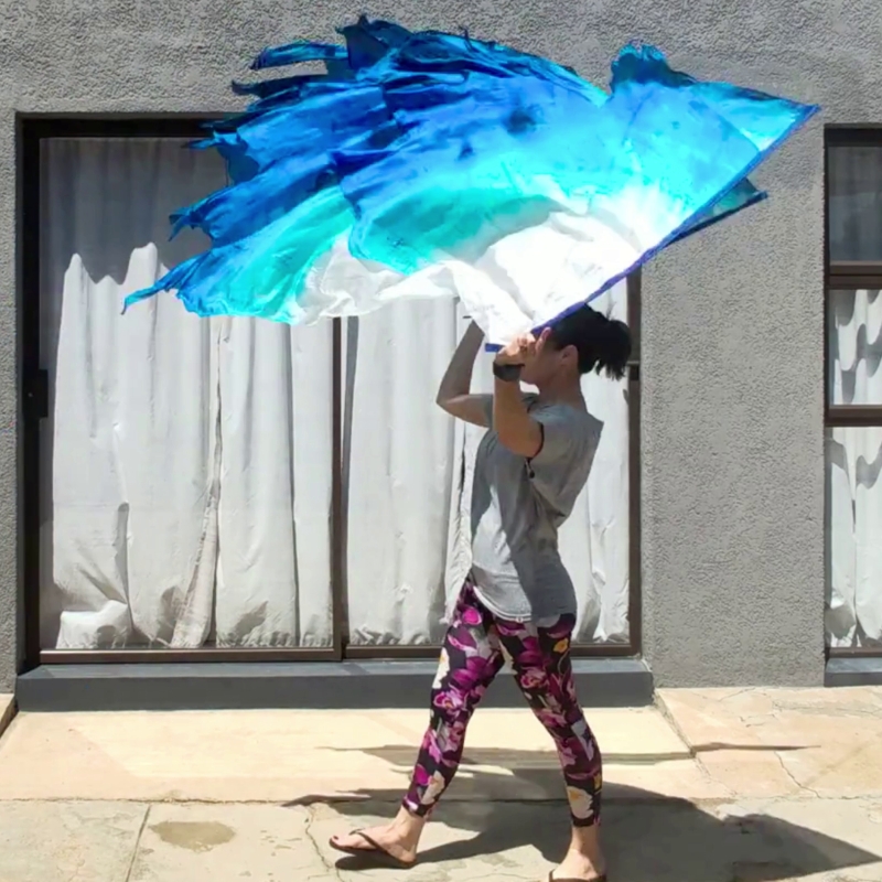 Silk Double layer flags | Rivers of Living Water - Image 3