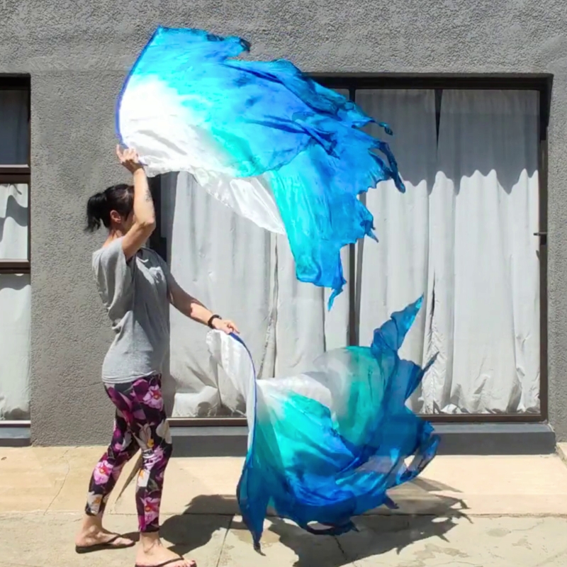 Silk Double layer flags | Rivers of Living Water - Image 2