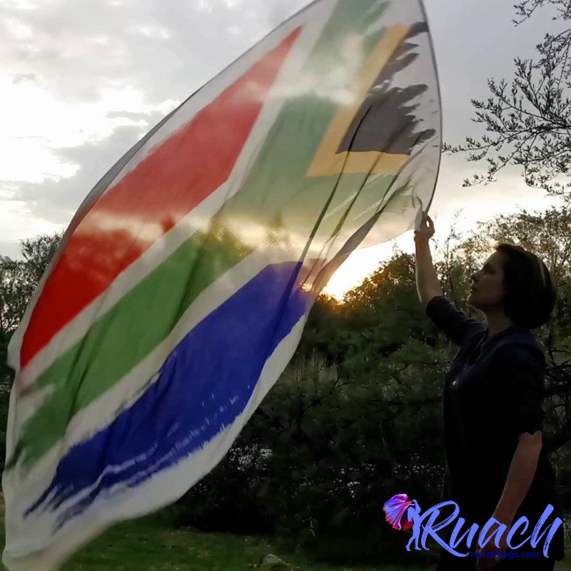 Chiffon Printed Flag |Banner Flags | South African Flag - Image 5