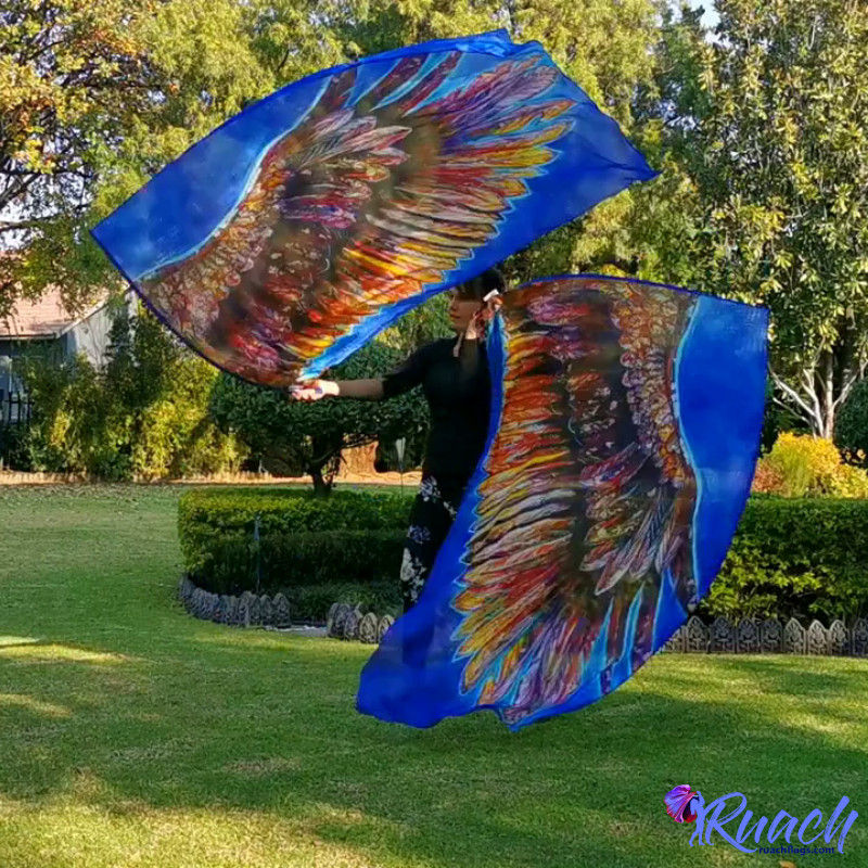Chiffon Printed Flag | Banner Flags | Eagle Wings - Image 4