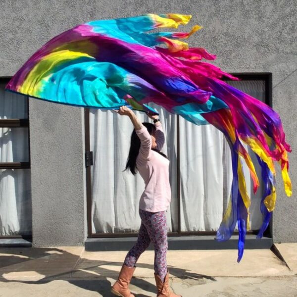 Silk Multi Layer Banner Flags | Joyful crown