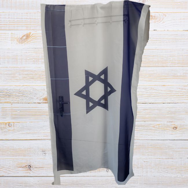 Chiffon Printed Flag | Israel Flag | Print marks