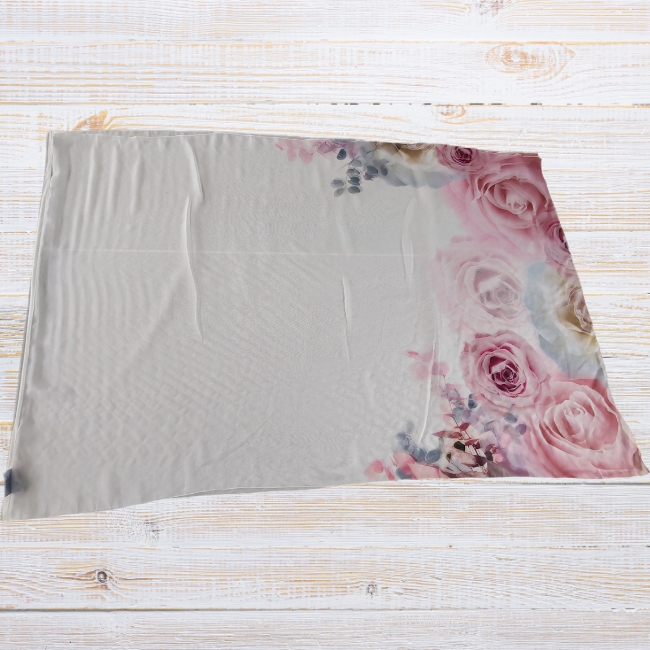 Chiffon Printed Flags | Rose of Sharon | Discontinued