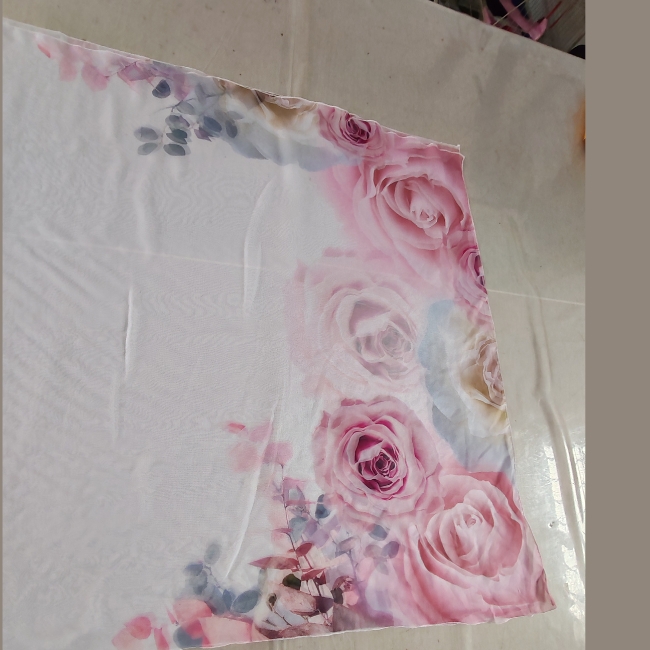 Chiffon Printed Flags | Rose of Sharon | Discontinued - Image 2